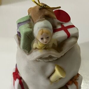 Schmid Collectible Christmas Figurines 1989 Shackman collection numbered boxed